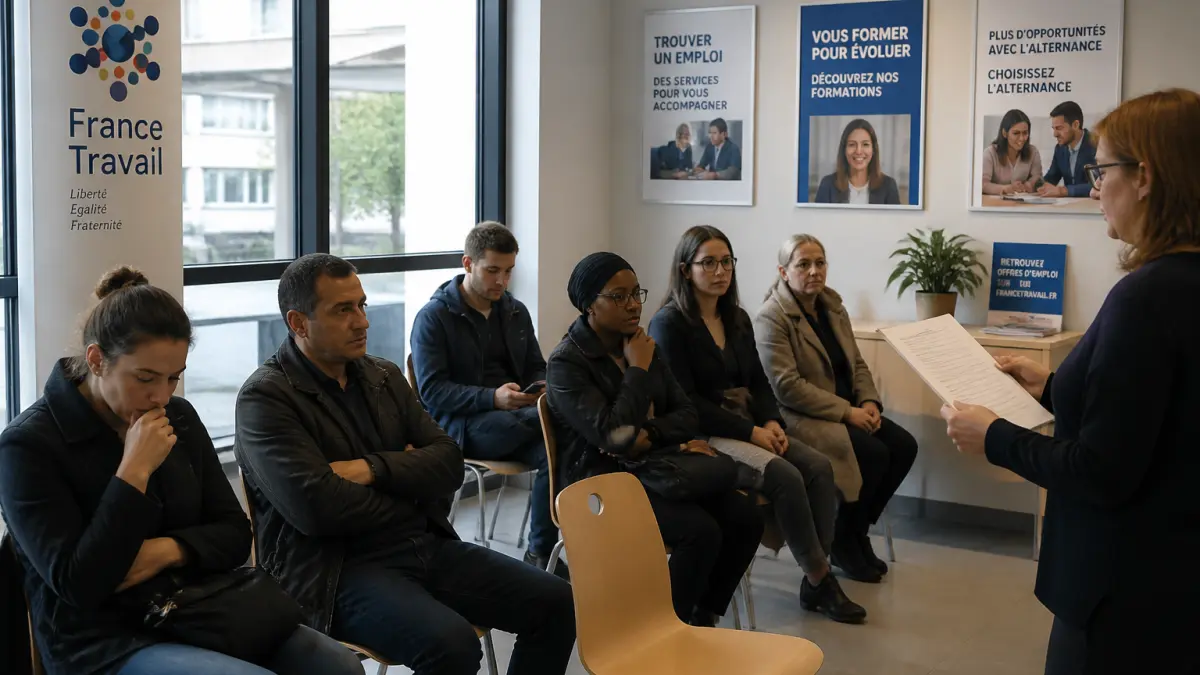 Conséquences concrètes en cas d'absence à une convocation collective France Travail