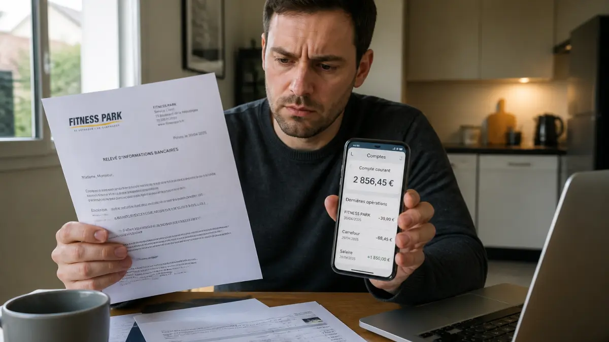 Arrêter les prélèvements abusifs après résiliation chez Fitness Park : solutions bancaires pour obtenir un remboursement
