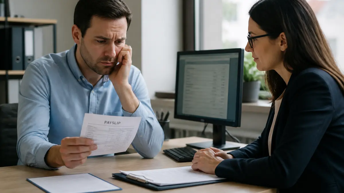 Fiche de paie négative : comment obtenir un remboursement sans stress auprès de son employeur