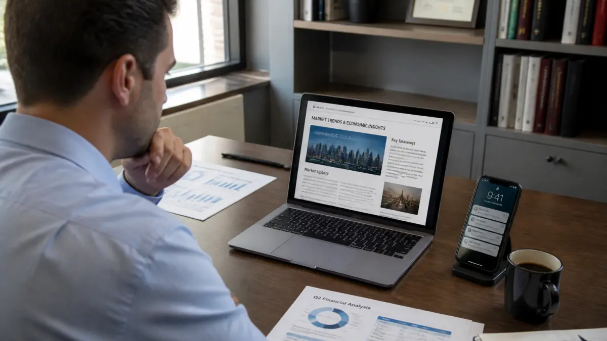 Optimiser sa veille financière : méthodes pour filtrer les informations pertinentes