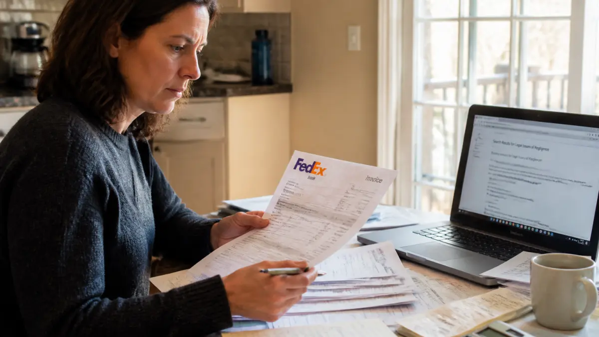 Refuser les frais de dossier FedEx : arguments juridiques et pratiques à faire valoir