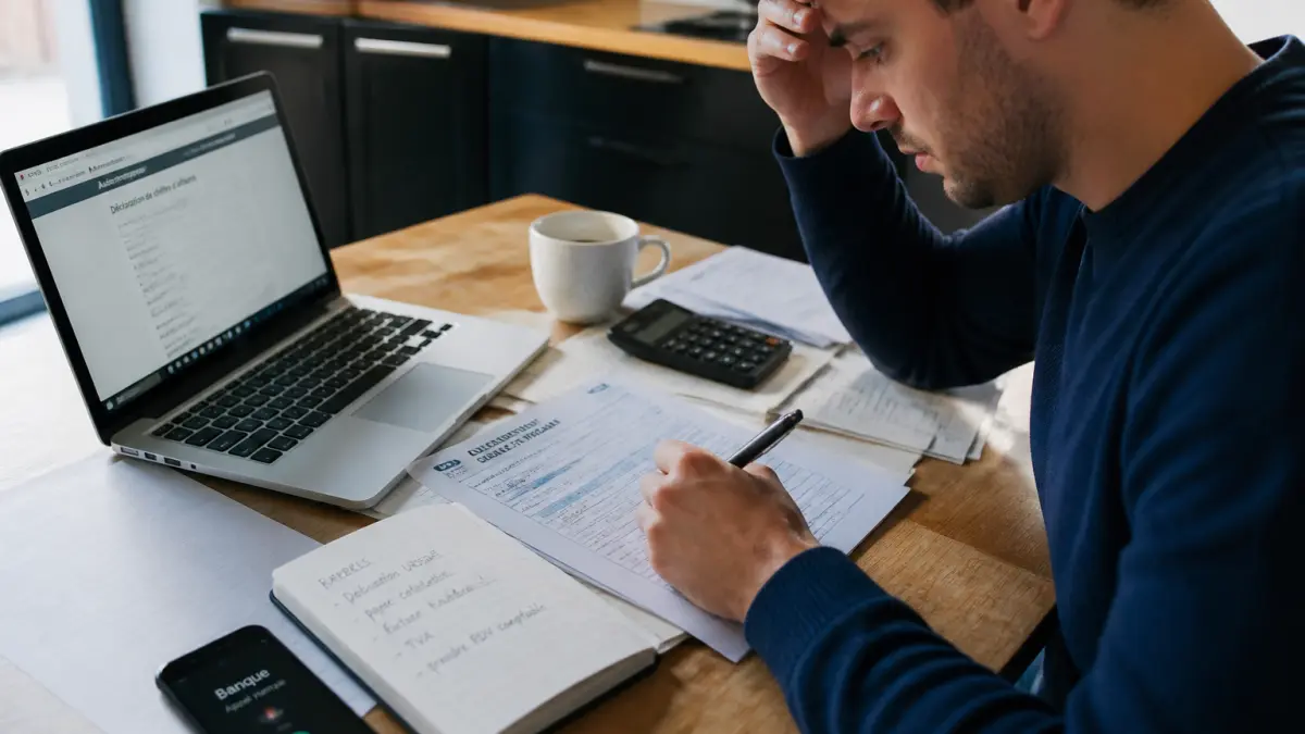 Auto-entrepreneur : comment éviter les erreurs de déclaration au démarrage