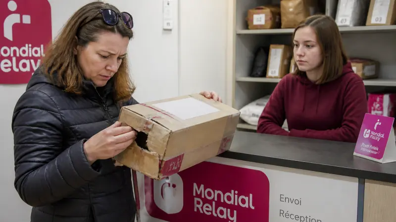 Colis endommagé avec Mondial Relay : protéger votre achat Leboncoin pour éviter toute perte d’argent